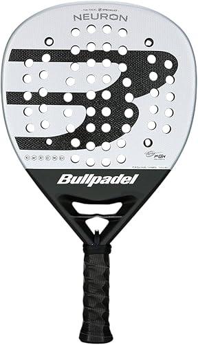 BULLPADEL Padel Racket Neuron Fede Chingotto | Professional Hybrid Shape Pala Padel | XtendCarbon 3K & MultiEva Core | Neuron Heart Stability & Wave Side Profile | Vibradrive & Hesacore Grip