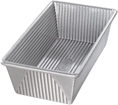 USA Pan 1145LF Bakeware Aluminized Steel 1.25 Lb Loaf Pan, Medium, Silver — 17% off