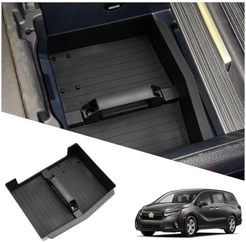 Ruiya 2018-2026 Odyssey Center Console Organizer,for 2026 Honda Odyssey Accessories ABS Material Armrest Console Glove Tray Compatible with 2018 2019 2020 2021 2022 2023 2024 2025 2026 Honda Odyssey