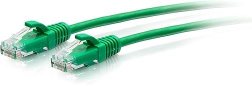 C2G 15ft (4.5m) Cat6a Snagless Unshielded (UTP) Slim Ethernet Network Patch Cable - Green