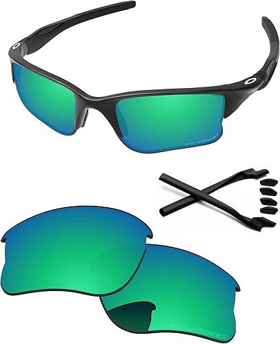Replacement Lenses & Rubber Kits for Oakley Half Jacket 2.0 XL OO9154 62mm - Precise Fit, UV Block, Impact Resistant