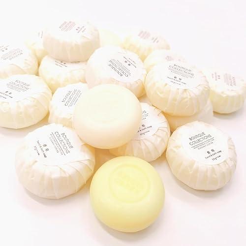 Round Soap 30G/1Ounce Bath Washing Hands Body for Hotel Travel Toiletries Skin Care Bar (5)