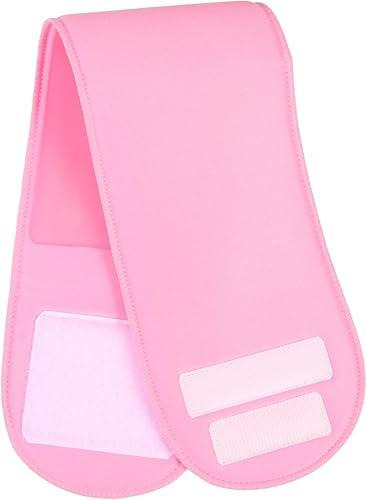 Neck Wrinkle Treatment Hydrating Neck Mask for Moisturizing and Reducing Fine Lines for Aging Care and Skin Elasticity Pink