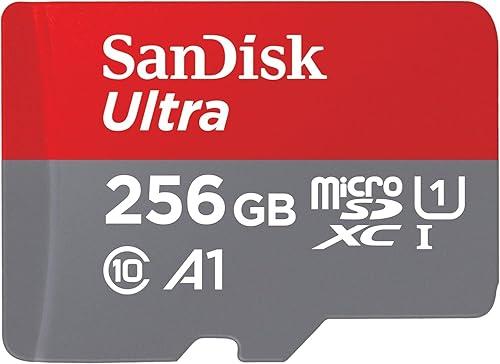 SanDisk 256GB Ultra microSDXC UHS-I Memory Card with Adapter - Up to 150MB/s, C10, U1, Full HD, A1, MicroSD Card - SDSQUAC-256G-GN6MA — 44% off