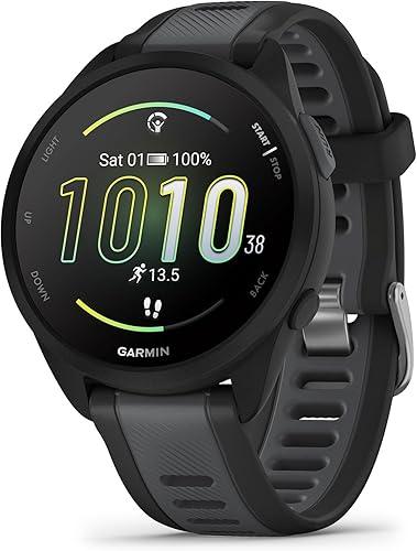 Garmin Forerunner 165, Running Smartwatch, Colorful AMOLED Display, Training Metrics and Recovery Insights, Black — 20% off