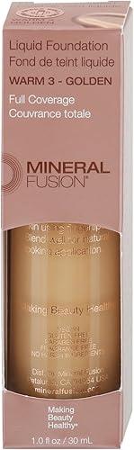 Mineral Fusion Warm 3 Liquid Foundation, 1 Fz