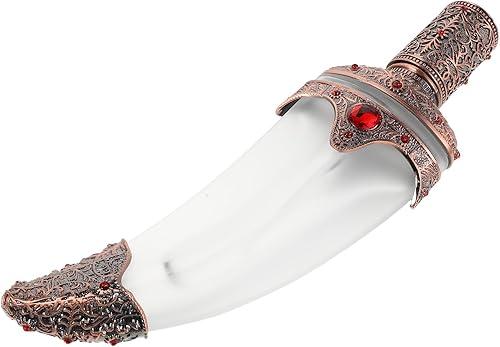 Arabian Perfume Bottle: 45ml Sword Perfume Spray Bottle, Refillable Glass Sample Container - Empty Spray Vials Portable Fragrance Atomizer