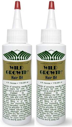 Wild Growth Hair Oil 4oz "Pack of 2"