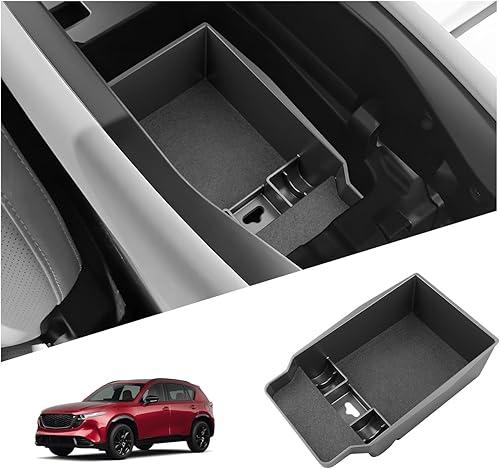 SKTU for 2026 Mazda CX-5 Center Console Organizer for 2026+ Mazda CX-5 Console Tray Mazda CX5 2026 Accessories ABS Insert Armrest Storage Box with Coin Holder