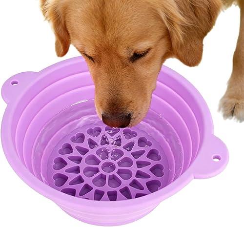 , Foldable Silicone Ice Bowl, 6.0x5.0 Inches Basin with Rim, Flexible Cold Vessel, Skincare Tool with Modern Style, Facial Plunge for Home & Travel