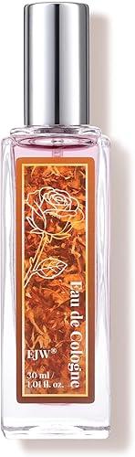 EJW Tobacco Rose Body Spray for Women, Long Lasting Fragrance Mist for Hair and Skin, Alcohol-Free Moisturizing Body Mist with Aloe & Collagen, Travel Size Floral Scent Perfume Spray, 1.01 fl oz