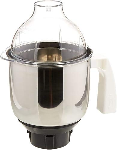 Preethi MGA 513 Mixer Jar for Eco Twin, Eco Plus/Chef Pro and Blue Leaf, 1.50-Liter, Silver