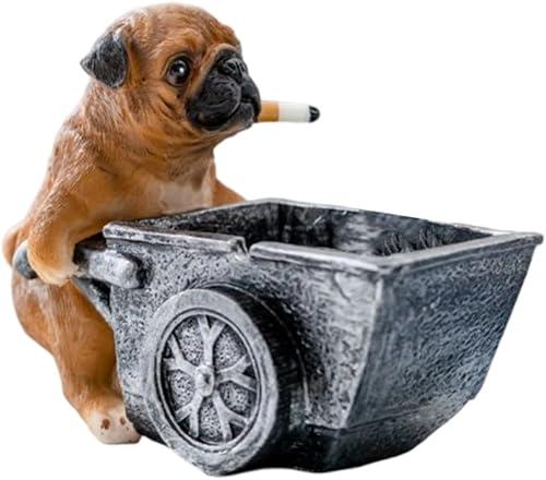 Modern Resin Ashtray for Home Stylish Design Prevents Ashes Scattering Decorative Holder Multipurpose Resin Ashtray