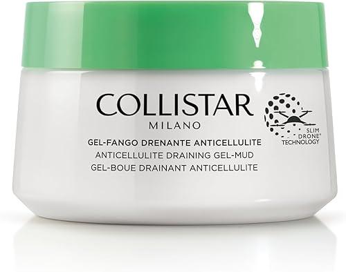 Collistar Gel-mud Draining Anti-cellulite, Unpublished gel-fango texture, has a targeted anti-cellulite, slimming and draining, Contains escin and white mud, Without rinsing, 400 ml