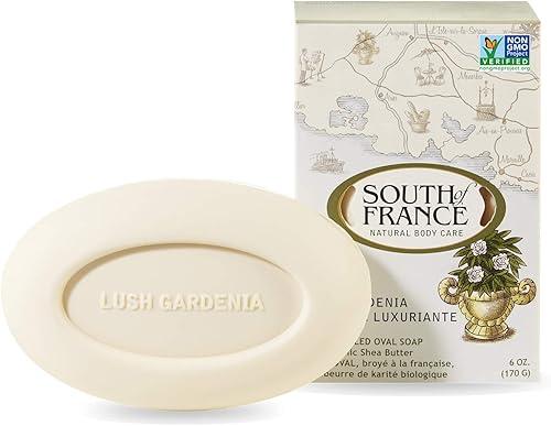 South Of France, Soap Bar Lush Gardenia, 6 Ounce