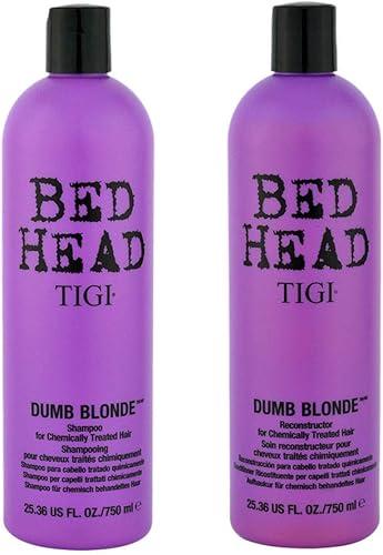 Tigi Tigi Bed Head Dumb Blonde Shampoo & Reconstructor Conditioner Duo Pack, 50 Oz