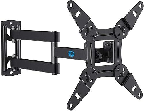 Pipishell Full Motion TV Wall Mount for Echo Show 21/15 and 13-43 Inch Flat Curved Screen TVs & Monitors, Max VESA 200x200mm up to 44lbs, TV Mount Wall Bracket with Rotation Swivel Tilt Extension — 31% off