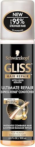 Gliss Conditioner Ultimate Express Repair 6.8 Ounce Spray, 200 mL, Pack of 3