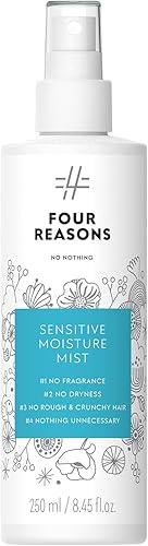 No nothing Moisture Detangling Mist – Fragrance Free Leave In Conditioner Spray & Heat Protectant for Hair – Hypoallergenic Detangler Spray for Sensitive Scalp & Dry Hair, 8.5 fl oz
