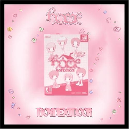 BOYNEXTDOOR HOME 1st Studio Album Sweet Home Random Version Outbox+CD+Frame Sticker+Booklet+Folded Poster on Pack+PhotoCard+Tracking