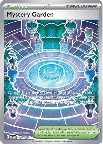 Pokemon - Mystery Garden 172/132 - Mega Evolutions - Full Art Ultra Rare - Single Card