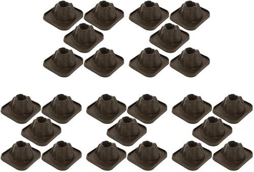 Toddmomy 25Pcs Volcano Science Kit, Plastic Volcanic Eruption Model for Kids STEM Education, Reusable Classroom DIY Experiment Prop