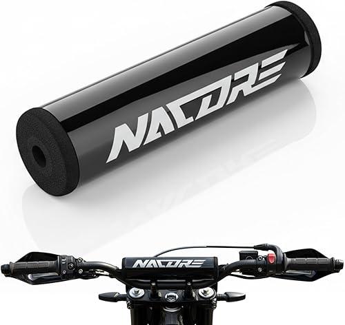 Dirt Bike Handlebar Pad, 7.87'' 200mm, Motorcycle Cross Bar Round Pad Universal for Most Pit Bikes, Dirt Bikes, ATVs, Minibikes, Motorcycles, Ebikes, BLACK