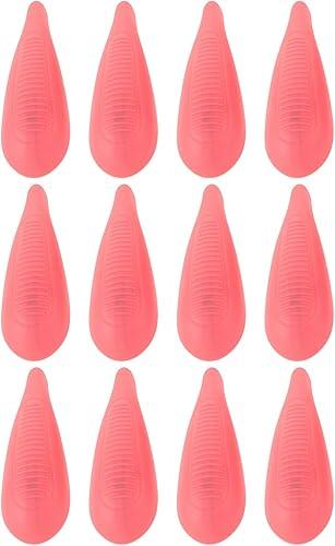 Garneck 24pcs Non-Skid Plastic Hanger Shoulder Pads Expander for Shirts Jackets Sweaters Wide Coat Support Protectors to Prevent Clothing Deformation Stable and Portable Garment