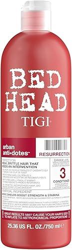 TIGI Bed Head Urban Antidotes Resurrection Intensive Moisture Repair Conditioner for Severely Damaged Hair, Keratin & Oils, 25.36 fl oz