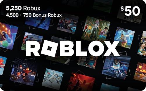 Roblox Digital Gift Card - 5,250 Robux [Includes Exclusive Virtual Item] [Digital Code] — 15% off