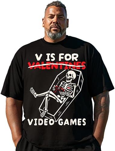 Big and Tall T Shirts for Men Graphic Tee Shirt Casual Fashion Short Sleeve Tshirt T0 5KPJ G11P