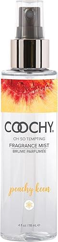 Coochy Fragrance Mist - Hair and Body Mist Spray for Women - Infused with Georgia Peaches, Sugar Cane & Vanilla - Peachy Keen - 4 fl oz