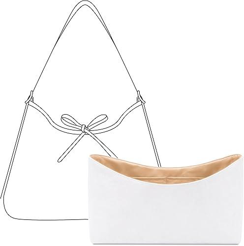 Handbag Organizer Insert for LV Carryall PM, Custom Fit Inside Premium Vanile Lightweight WaterResistant Purse Insert with Cup Holder Accessories