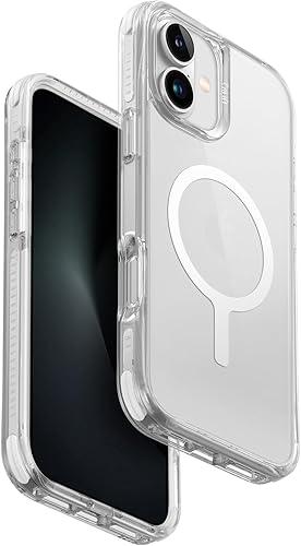 UNIQ Combat for iPhone 16 Plus Case (Lume White | 16 Plus) with ShockSorb™ Rugged Protection for Outdoors + Magnetic Charging