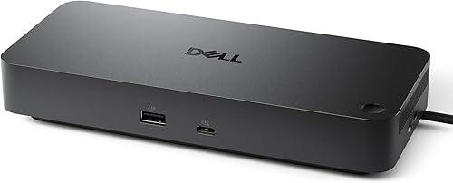 Dell Pro Dock WD25 - USB Type-C with DP Alt Mode Connector, DisplayPort/HDMI/USB 3.2 Gen2 Connectivity, Up to 100-Watt Power delivery - Black