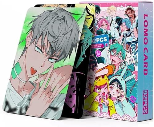 92PCS Anime Cards Photocards Set Figure Luka Lvan Till SUA MIZI Collectible LOMO Card with Stickers Gift