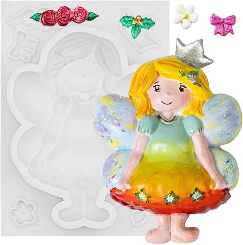 Fairy Mold 3" for Cake Topper Resin Clay