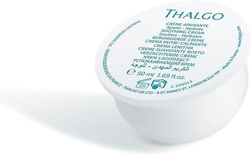 THALGO Soothing cream from the professional product line CICA Marin. Repairs, soothes and strengthens sensitive and weakened skin. Environmentally friendly refill capsule