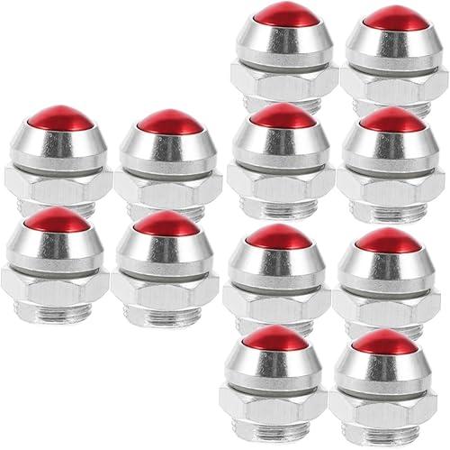 Housoutil 12pcs Pressure Cooker Float Valve Relief Valve for Safety Pressure Cookers and Compatible Multiple Brands Steam Release Efficient Relief