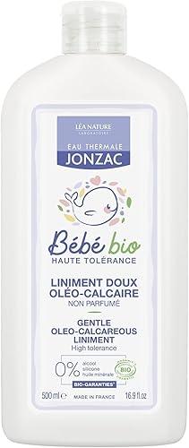 Eau Thermale Jonzac Diaper Change Special Formula Organic Cosmetic Baby Care Gentle Oleo-Calcareous Liniment, 500 ml