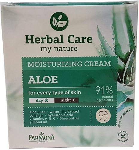Farmona Natural Herbal Care Soothing and Moisturizing Day and Night Cream (For Normal and Dry Skin)