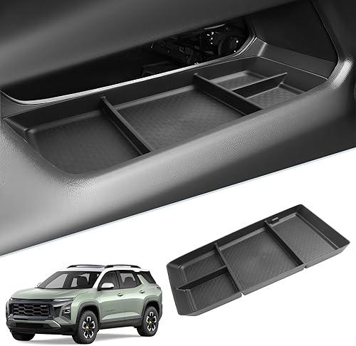 SKTU 2025 2026 Chevy Equinox Center Console Organizer for 2025 2026 Chevrolet Equinox Lower Center Console Tray 2025 2026 Chevy Equinox Accessories 2025 2026 Chevy Equinox Under Console Organizer