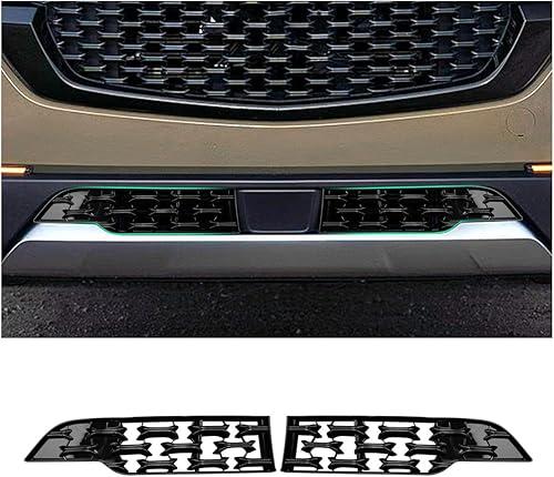 Ruiya 2023-2026 CX50 Front Grill Mesh Inserts Trims for Mazda CX-50 Accessories ABS Material Front Grille Guard Compatible with 2023 2024 2025 2026 Mazda CX50(2PCS/Sets)