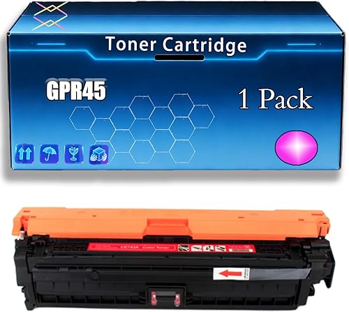 GPR45 6264B001 GPR-45 6264B001AA 6262B001 6262B001AA 6261B001 6261B001AA 6260B001 6260B001AA Toner Cartridge Compatible for Canon Color imageRUNNER Printers (1 Pack Magenta)