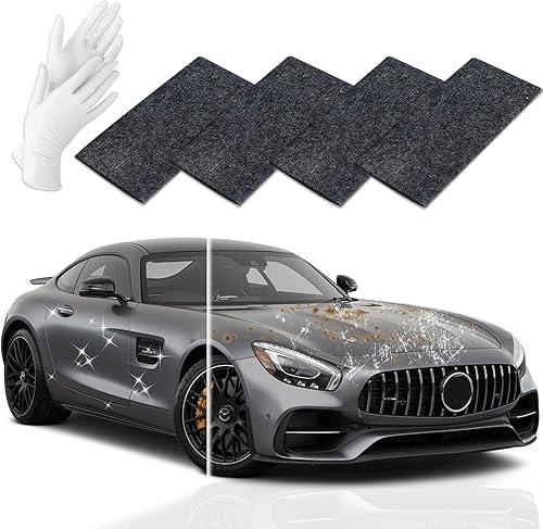 Nano Sparkle Cloth Car Scratch Remover, Nanosparkle Cloth for Car Scratches, Car Scratch Remover, Restore Scratched Paint to A Glossy, Like-New Finish, Simple, Effective, and Fast Results