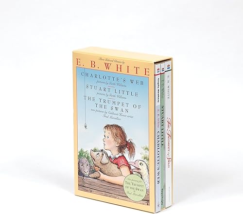 E. B. White Box Set: 3 Classic Favorites: Charlotte's Web, Stuart Little, The Trumpet of the Swan — 58% off