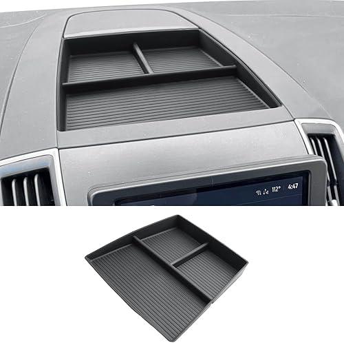 CDEFG for 2021-2024 Edge Center Console Organizer for 2021-2024 Edge Accessories Dashboard Storage Tray Dash Screen Storage Box