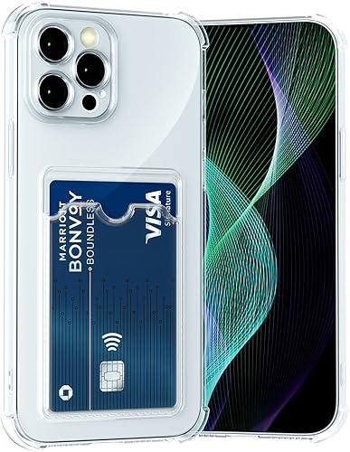 AKABEILA Compatible with Samsung Galaxy A26 5G Clear Cute Phone Case Soft TPU Wallet Case Slim Bag Cover Shockproof with Card Slot Holder Clear