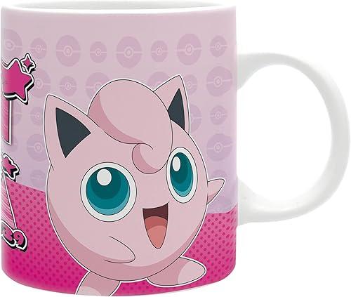 ABYSTYLE Pokémon Jigglypuff Comic Strip Ceramic Novelty Coffee & Tea 320ml / 11oz Mug, ABYMUGA482