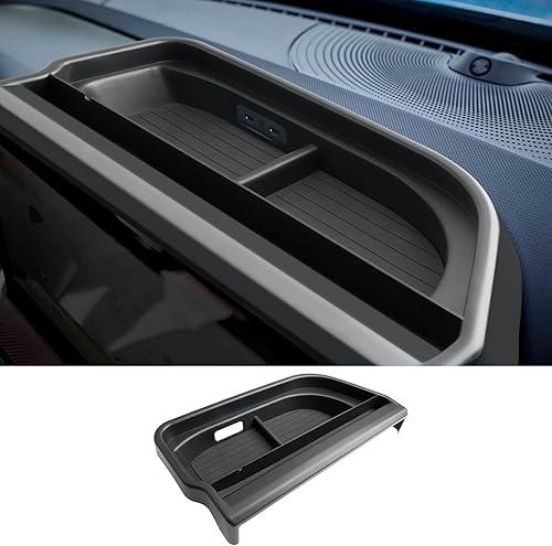 CDEFG for 2025 2026 Ford Bronco Sport Dash Screen Organizer 13.2-Inch Touchscreen Behind-Screen Dashboard Storage Tray Compatible with 2025 2026 Ford Bronco Sport Accessories
